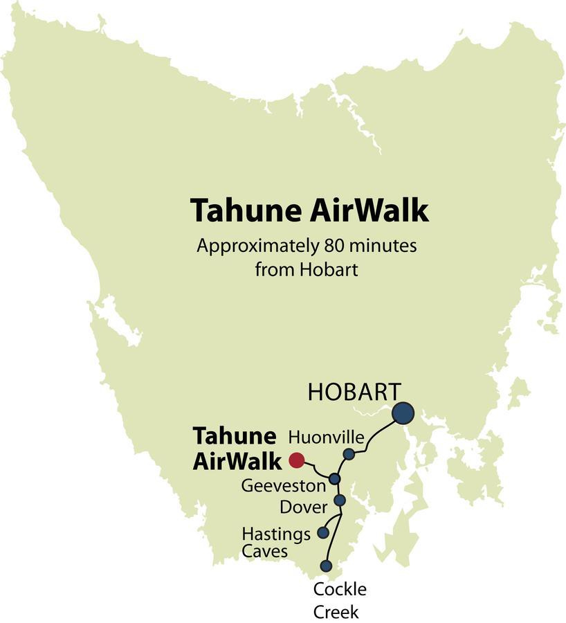 Tahune Airwalk Cabin And Lodge Geeveston Luaran gambar